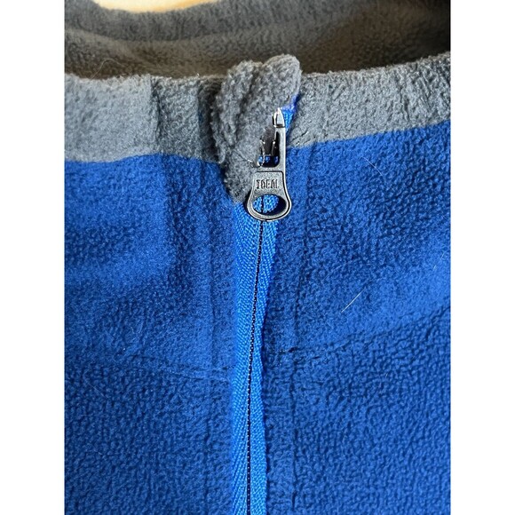 Columbia Mens XL Blue & Gray Long Sleeve 1/4 Zip Pullover Fleece Sweater - Picture 3 of 5